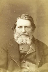 John Ruskin, 1882 (albumenprint)